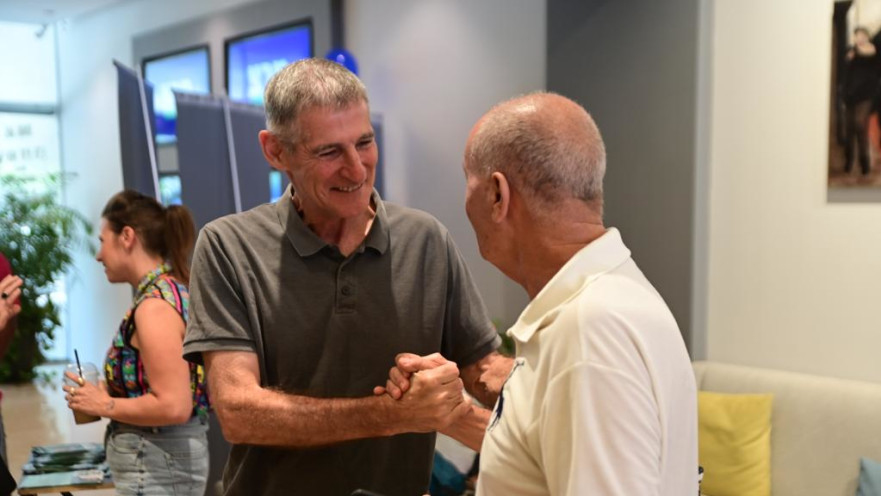 יאיר גולן בפריימריז של מפלגת מרצ 