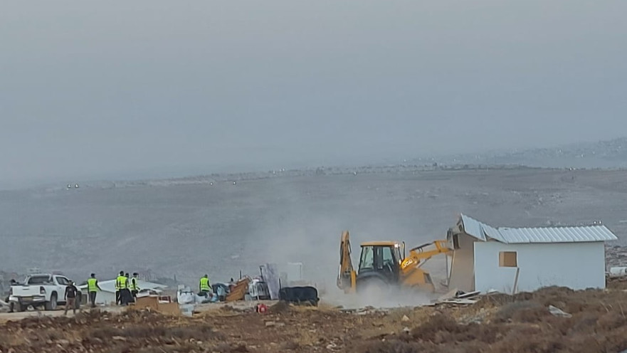 פינוי בתים ברמת מגרון