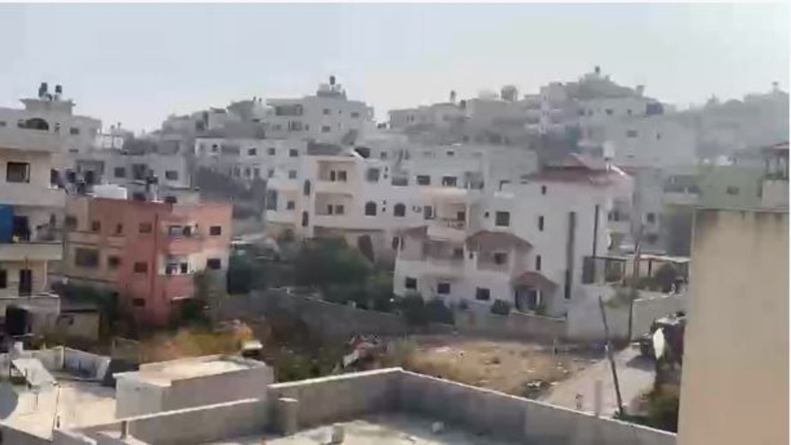 זירת חילופי האש סמוך לשכם