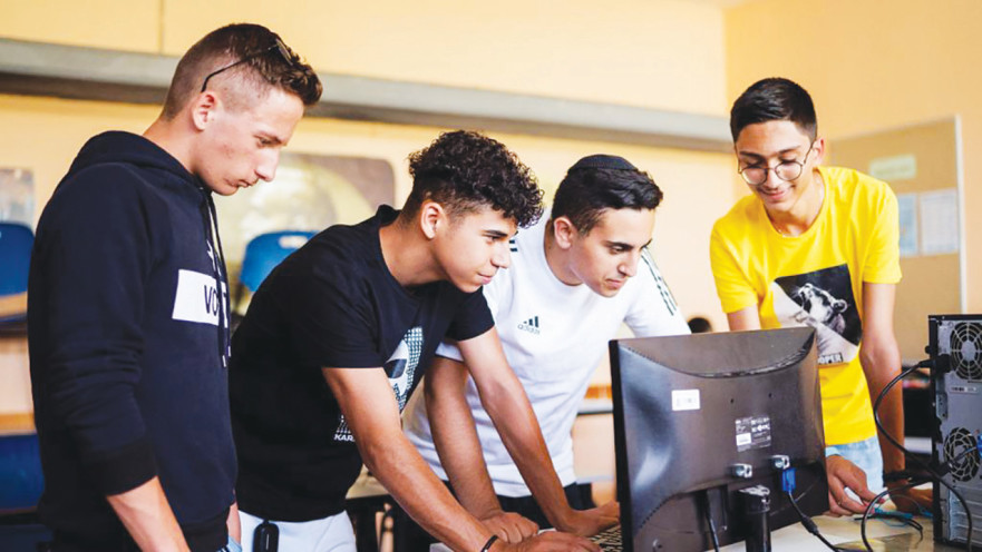 מפגש קבוצתי של חניכי נטע