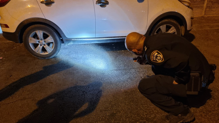 זירת האירוע באשדוד