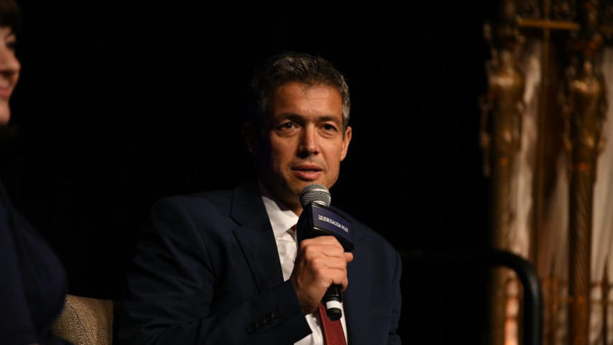 שר התקשורת יועז הנדל בכנס הג'רוזלם פוסט