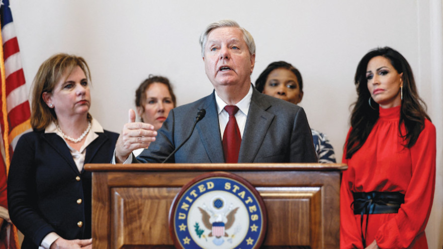 הסנאטור לינדזי גראהם 