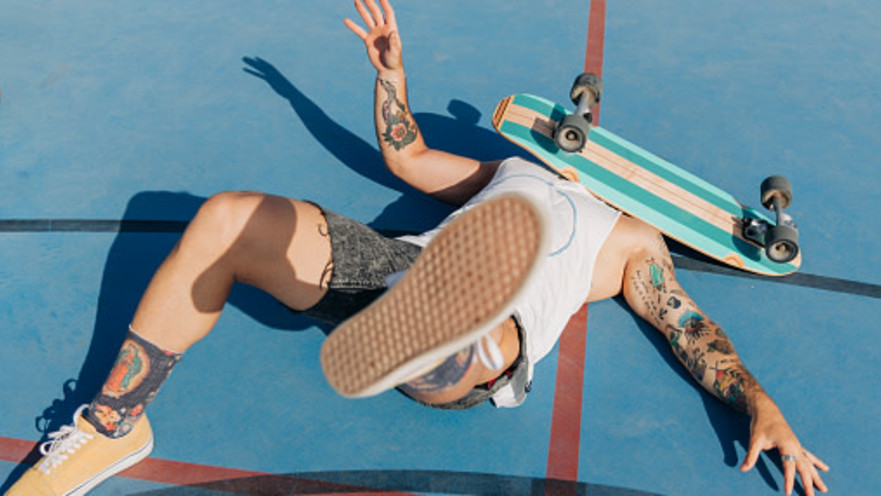 נפל מהסקטבורד ונפצע ויפוצה ב-160 אלף שקלים