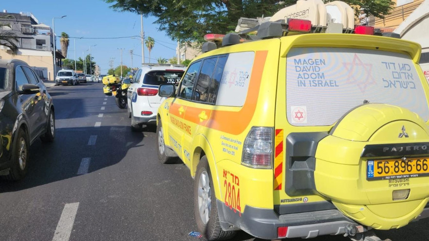 זירת אירוע הדקירה בטבריה