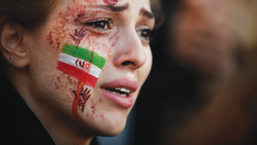 המפגינים באיראן