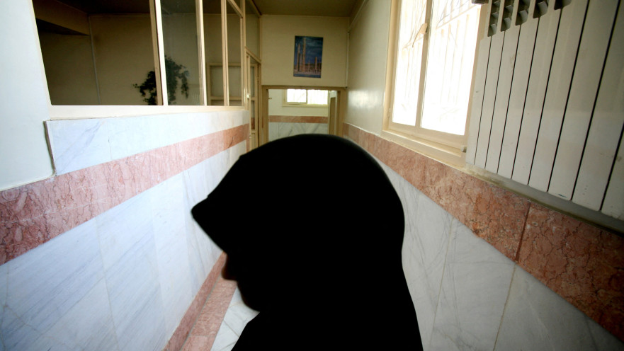 אסירה בכלא איוון בטהרן