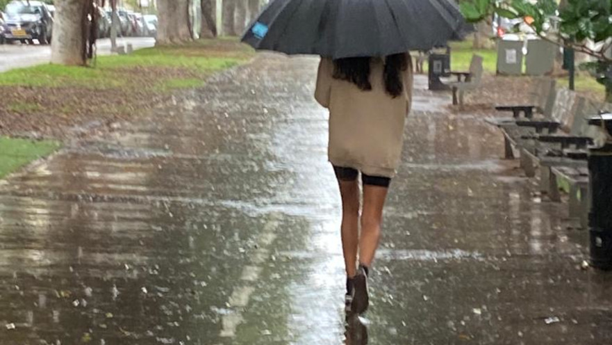 גשם בתל אביב