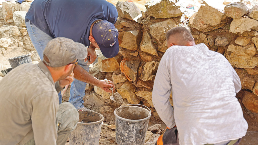 שימור מורשת, הגן לאומי ציפורי