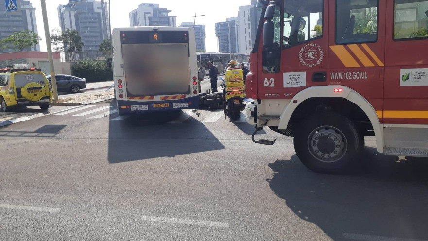 זירת התאונה בנתיבות