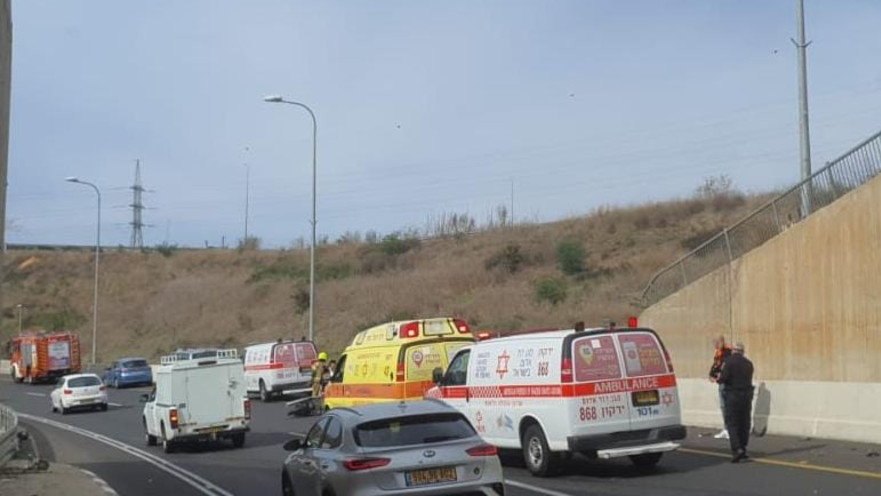 זירת התאונה