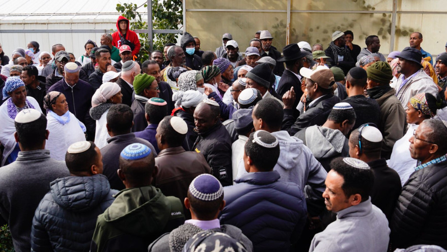 הלוויתו של טדסה בן מאדה ז"ל