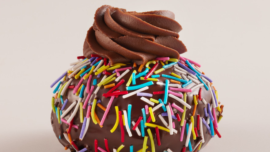 רולדין 2022 בתמונה סופגנייה שוקולד פארטי. 12 ₪