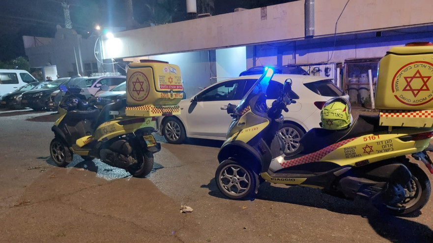 זירת הירי בהרצליה