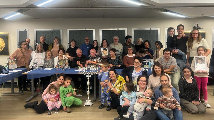 הדלקת נרות בהשתתפות משפחות תורמי איברים