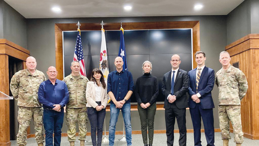 חיילים מהמשמר הלאומי של מדינת אלינוי