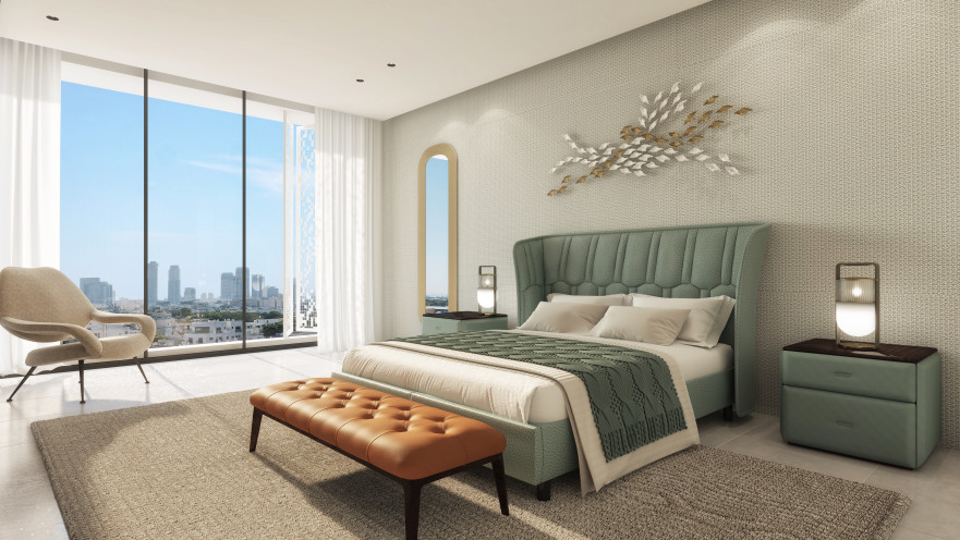 ה"טופ מודל" של ישראל ה"דירה לדוגמה" ב- Port TLV Residence 