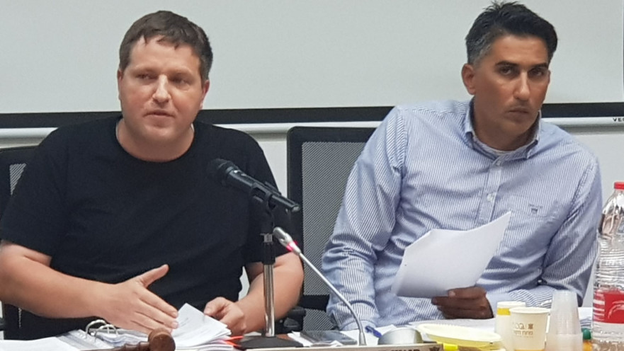 גרינברג ובניטה בימים יפים יותר. עוכבו לחקירה בפעם השנייה