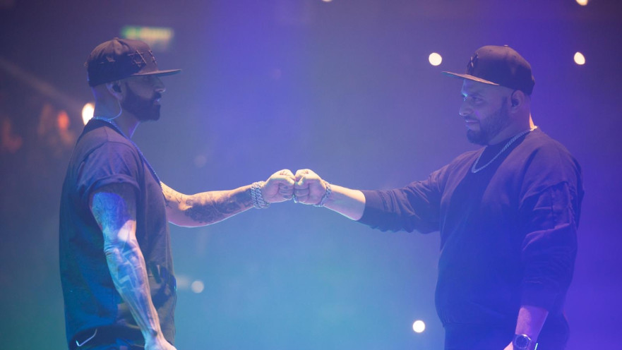 סאבלימינל והצל, רגע אחרי העלייה לבמה