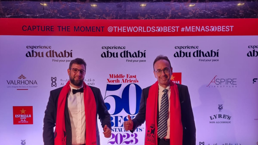 אבי זק (מימין) והשף תומר טל