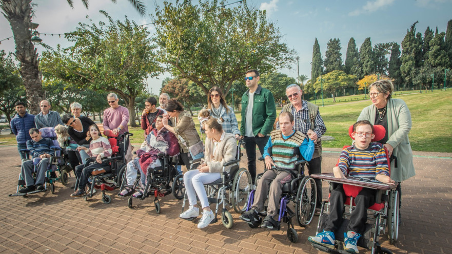 דיירי הבית של עמותת בל"ב