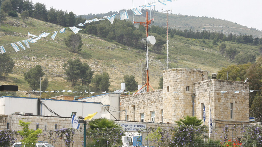 צילום של המצודה בקרית שמונה