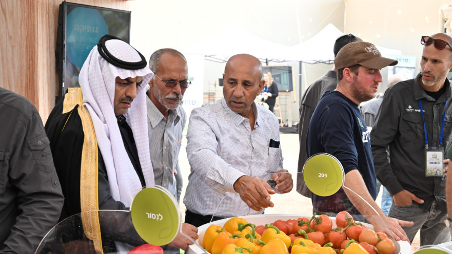 משלחות מירדן והעולם בתערוכה החקלאית הגדולה בישראל