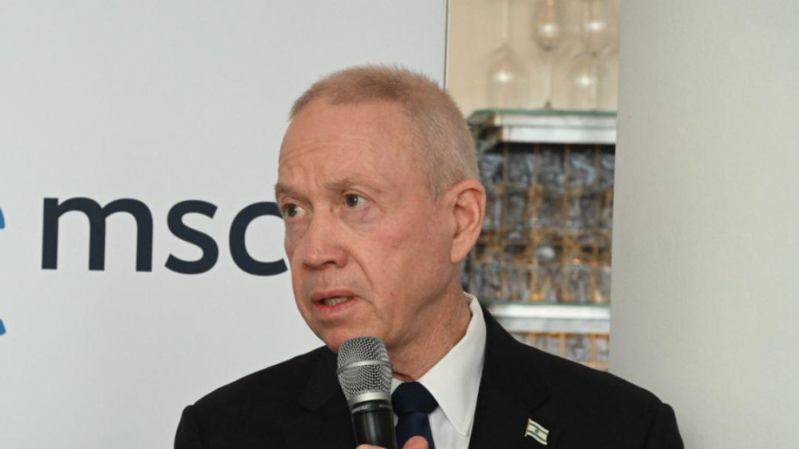 שר הביטחון יואב גלנט בוועידת הביטחון במינכן