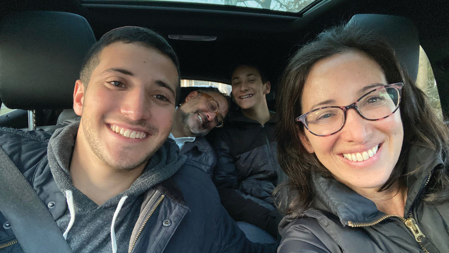 יונה ונח עם משפחותיהם