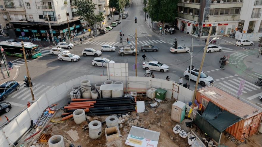 עבודות הרכבת הקלה