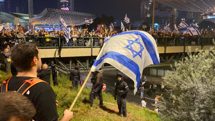 המחאה נגד הרפורמה במערכת המשפט