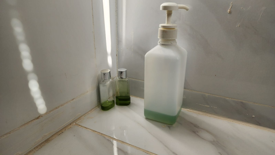 בקבוק הסבון