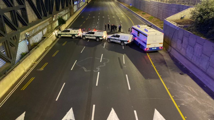 חסימת כביש, המשטרה חסמה את נתיבי איילון בהפגנה נגד הרפורמה המשפטית