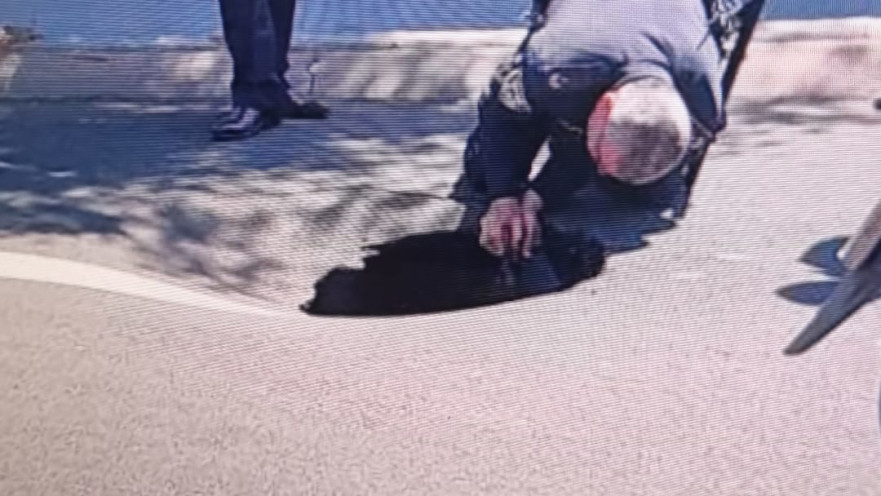 בור נפער ברחוב בני אפרים 283 בת"א