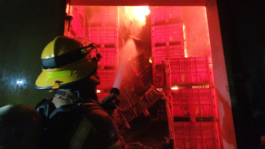 שריפה בגליל העליון 