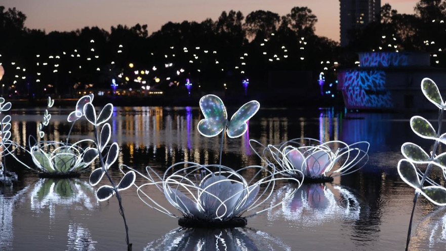 פסטיבל "אביב של צבעים" בפארק הלאומי. מערך התנועה באזור קרס