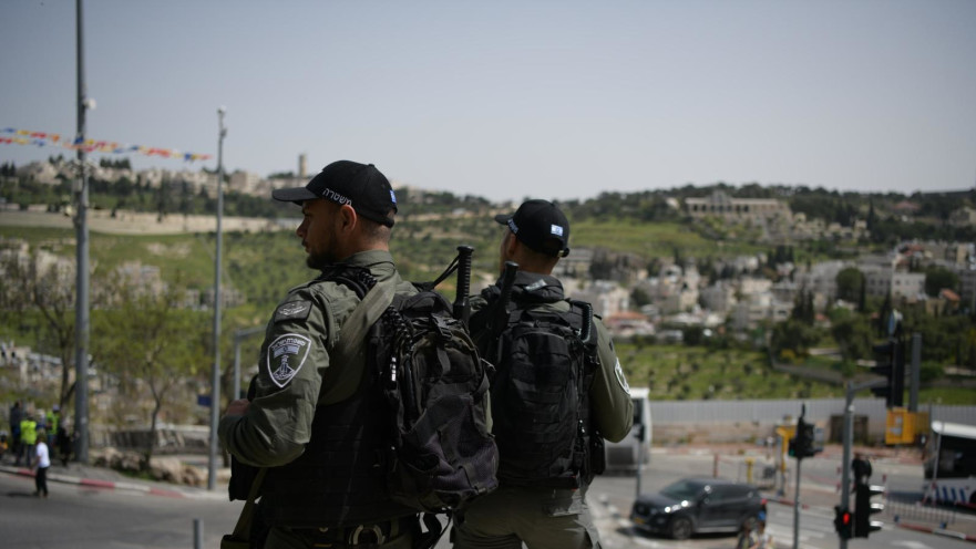 לוחמי משמר הגבול (מג"ב). למצולמים אין קשר לכתבה