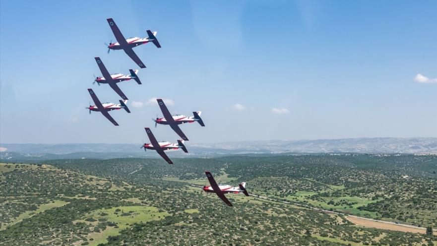 מטס חיל האוויר ביום העצמאות