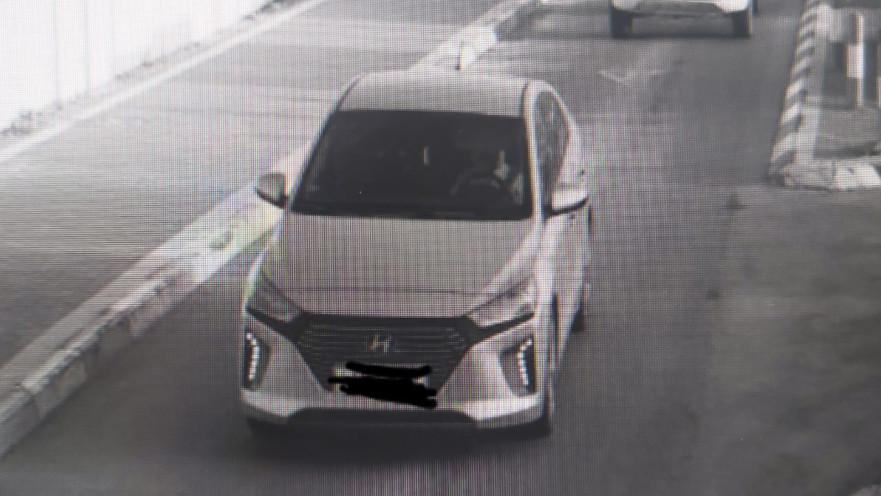 תיעוד גניבת אחד הרכבים מהאירועים 