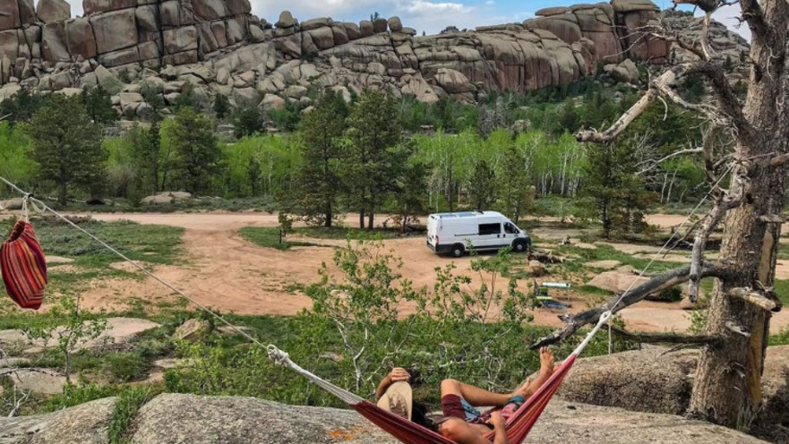 קמפינג בווימינג, ארצות הברית