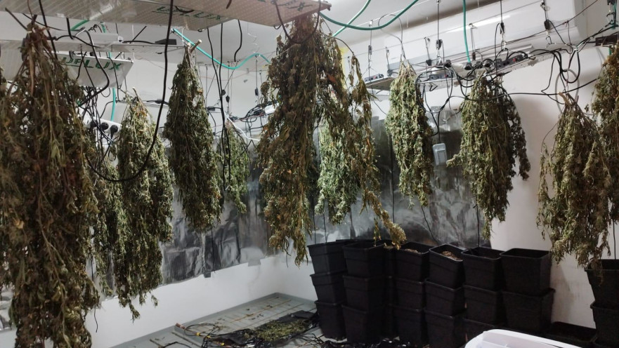 מעבדת סמים שהתגלתה בבית שמש