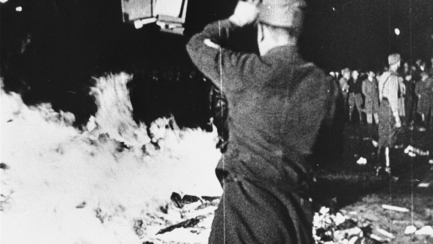 שריפת ספרי יהודים בגרמניה הנאצית