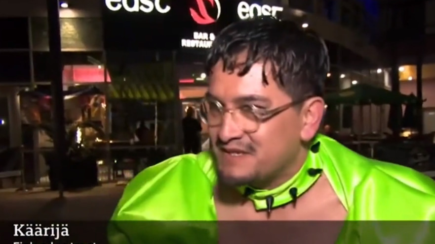 חשבה שמדובר בנציג פינלנד לאירוויזיון