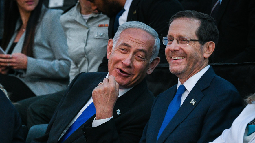 יצחק הרצוג, בנימין נתניהו
