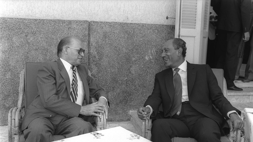 בגין וסאדאת במצרים 