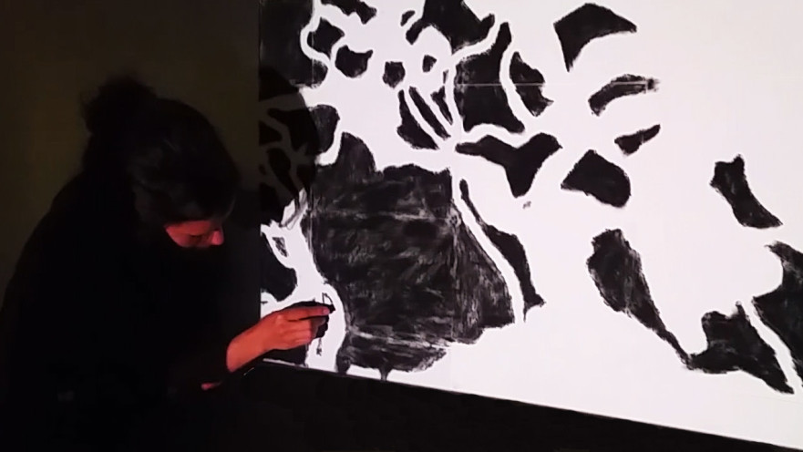 "עבודת נמלים" של האמנית מרב סבירסקי