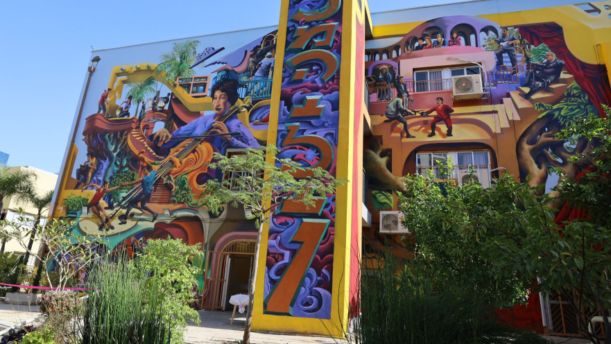 תיכון תלמה ילין. בזכות נראות אסתטית ואמנותית