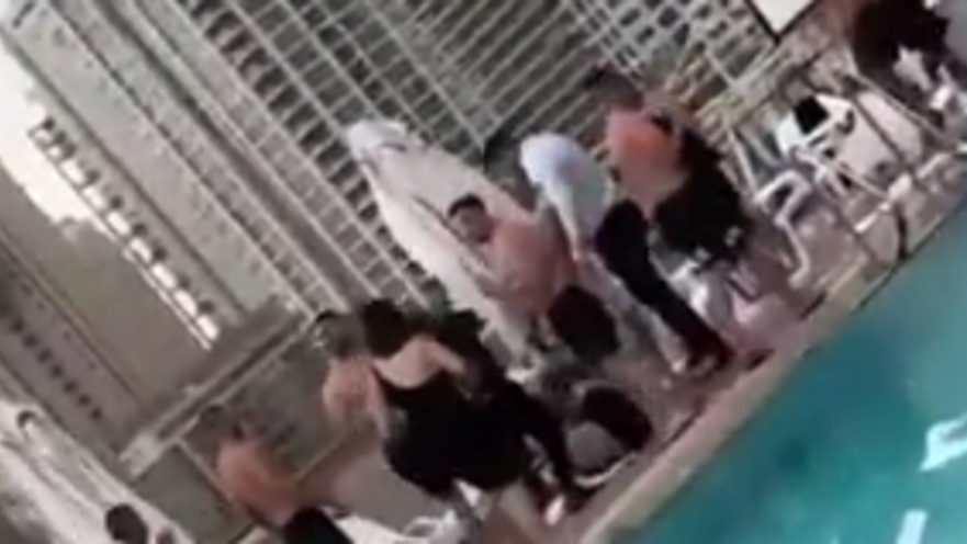 קטטה אלימה בבית מלון ברמת גן 