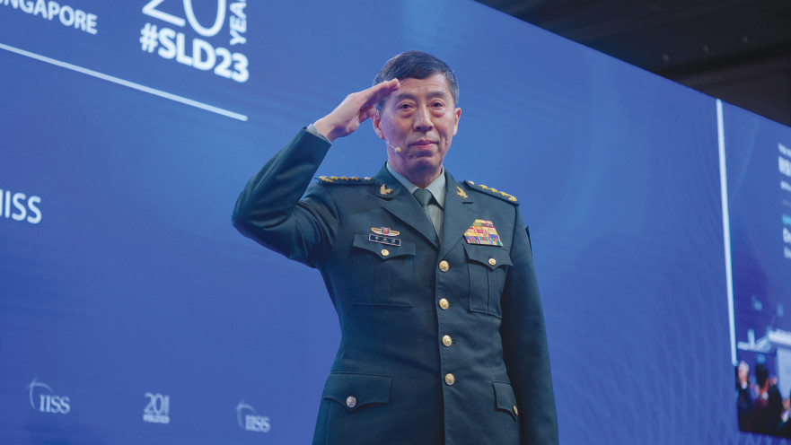 שר ההגנה הסיני גנרל לי שנגפו