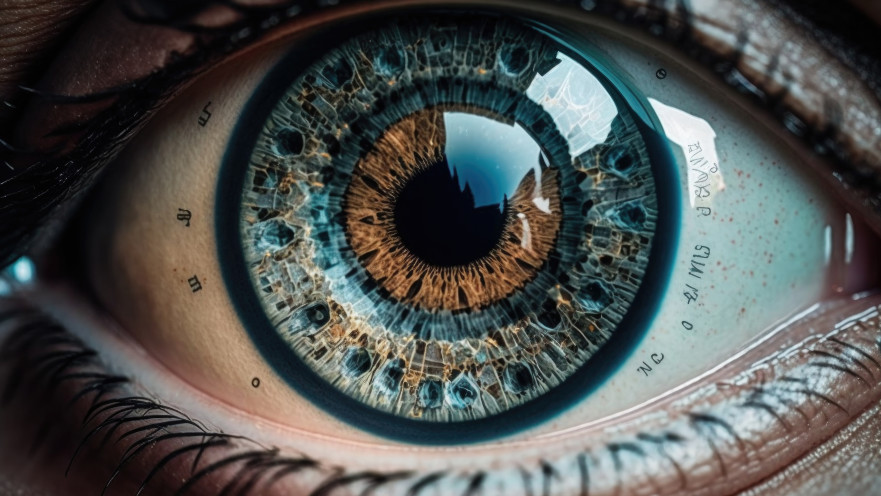 עין, אילוסטרציה